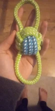 Dog-Toy Rope Knot-Ball HOOPET Chews Teeth-Odontoprisis Small Large Cotton 7-Style Grinding