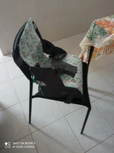 Silla alta portátil para bebé, elevador de tela a prueba de agua, elevador ajustable para bebé, suministros para el cuidado de niños