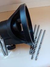 NEWONE 11Pcs HSS Woodworking Locator Set with Drill Bit,39mm Milling Burrs Carving Rotary