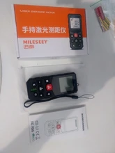 Measuring-Tape Rangefinder Roulette Laser-Distance-Meter Metro Trena Mileseey Electronic