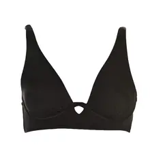 Trendyol Топ Бикини на косточках с v-образным вырезом и перекрестными бретелями TBESS20BU0041