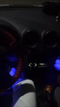 Tira de luces LED RGB para decoración de coche, luz de ambiente Interior con USB, Control remoto inalámbrico de música, múltiples modos