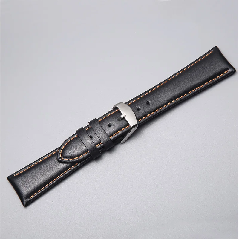 18 мм 20 мм 22 мм мягкий высококачественный ремешок для часов из натуральной кожи для DW skgen Casio SEIKO MVMT для мужчин и женщин браслет на запястье - Цвет ремешка: 3