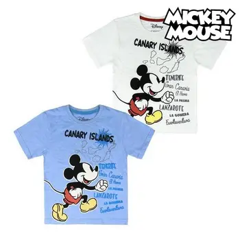 

Child's Short Sleeve T-Shirt Canary Islands Mickey Mouse 73489