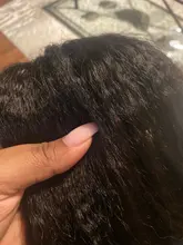 Microlinks-extensiones de cabello brasileño Afro para mujeres negras, cabello virgen 100%, con punta recta, a granel, EverBeauty
