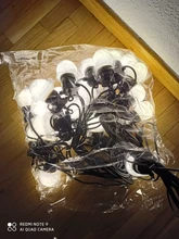 Bulb-String-Lights Globe Garland Cafe-Decoration Christmas Holiday IP65 Outdoor Waterproof