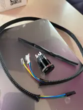 Button-Switch Motherboard Cable Restart Pc Diy Led Metal 16mm 22mm 12mm with 60cm 19mm