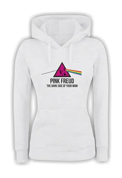 

Felpa Con Cappuccio donna basic Top Qualità PINK FREUD MADE IN ITALY