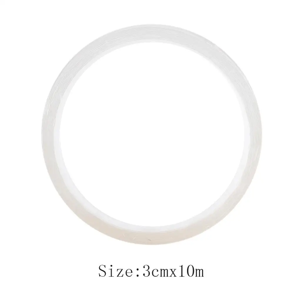 3/5/10m Kitchen Sink Self-adhesive Tape Waterproof Acrylic Transparent Tape Gap Bathroom Toilet Corner Seal Strip Wall Sticker - Color: 3cmx10m