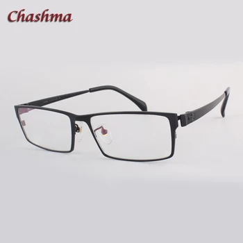 

Gentlemen Wide Face Pure Titanium Prescription Glasses Frame Optical Eyeglasses Full Rimmed Gafas Men Eyewear Spectacles