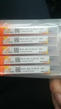 1 Uds de tungsteno de carburo sólido de cono nariz de la bola CNC fresadora cortador de router bits para madera y cortadores para Extremo de metal molino