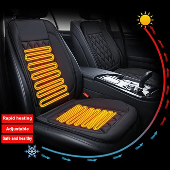 

Warm Car Seat Heater Auto Heated Seats Cover Cushion Heating Switch Control Automatically Turn Off Protection Interior Heat Pad