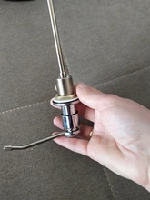 Liquid-Soap-Dispenser Bottle Sink Pump Stainless-Steel Complete Kitchen Counter Deck