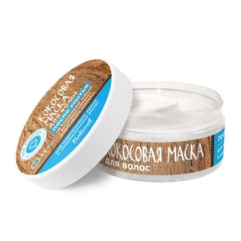 

House of nature natural mask "coconut" after washing hair