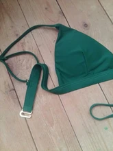 Conjunto de Bikini sólido de 9 colores, bañador Sexy de realce para mujer, traje de baño brasileño de cintura baja con cuello Halter, traje de baño de dos piezas 2021