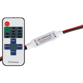 

017539 dimmer ln-rf11b-mini-wires (12-24V,72-144W, пду11кн) 1 PCs Arlight