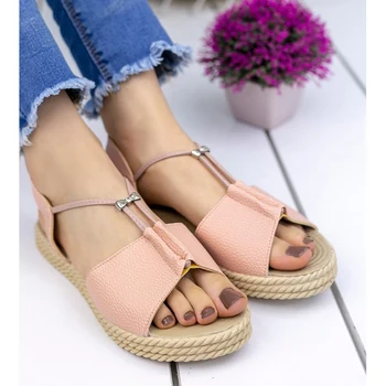 

Emily Powder Skin Sandals