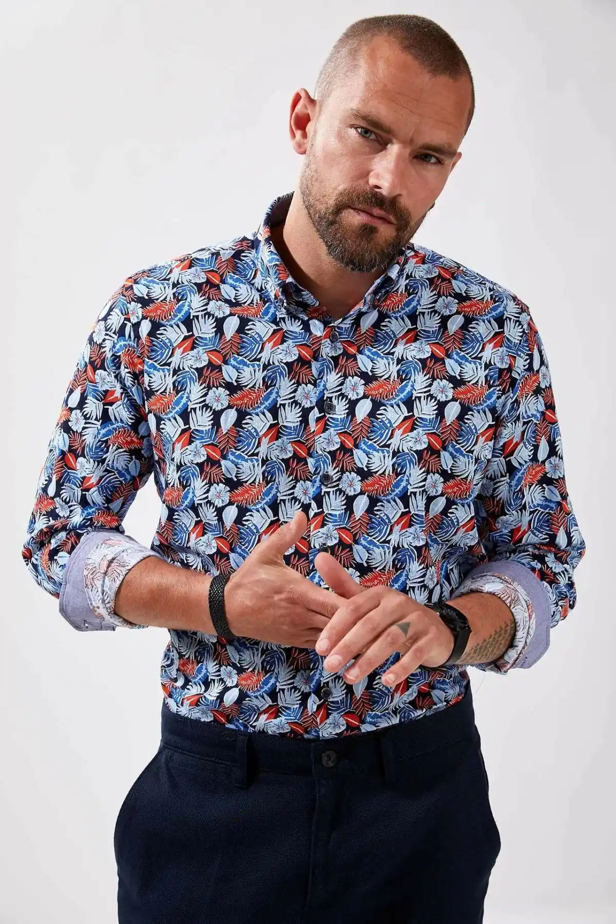 tropical smart casual