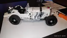 Bricks Kids Toys Building-Blocks Champion Roadster Pull-Back Creator BZDA Vehicle High-Tech