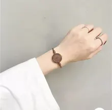 Pulsera de lujo con cielo estrellado para mujer, relojes de moda de diamante brillante, pulsera de cuarzo elegante para mujer