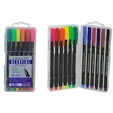 Фетровая ручка с кончиком из фибры Dong A Hexaplus 12 шт.|Лайнеры| |