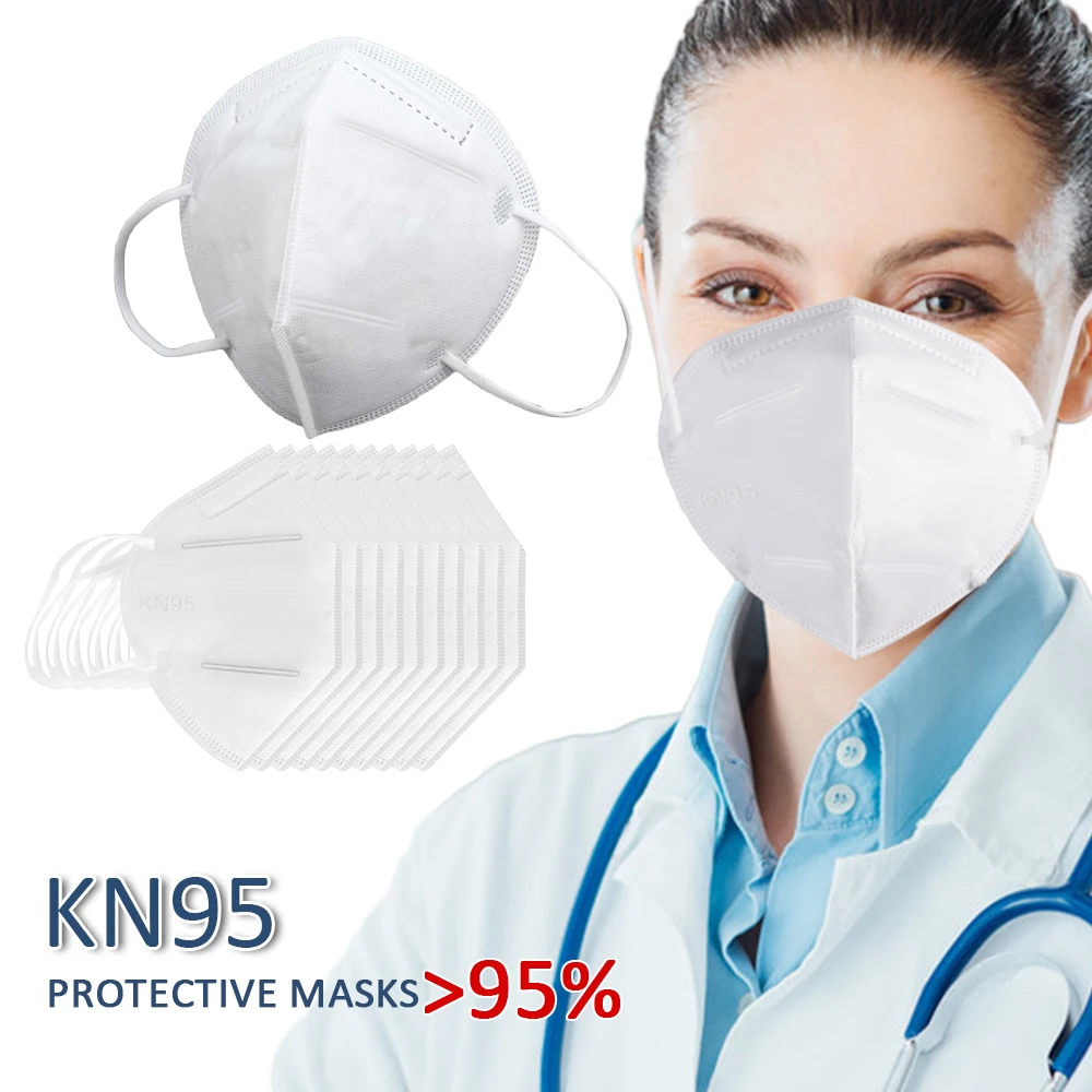 

Fast Delivery KN95 Dustproof Anti-fog Breathable Face Masks 95% Filtration Protective Masks Dust Particles Pollution