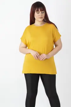 

Sans Textile Women 'S Low Sleeve Basic Bluz 65 N15945