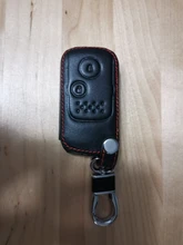 LLavero de cuero para Honda Accord CIVIC CRV, 2 botones, control remoto inteligente, 99%, 100%