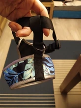 Dog-Harness-Vest Reflective Dogs Nylon Printed Adjustable for Small Medium Cats No-Pull