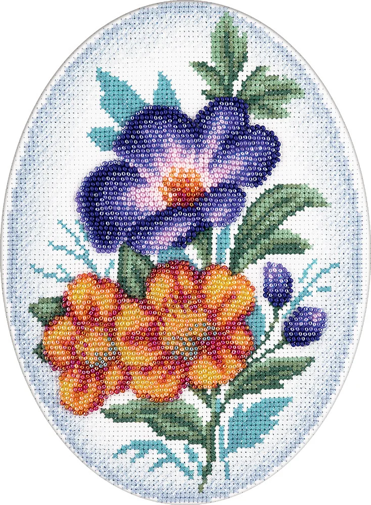 Вышивка По Цветам Купить