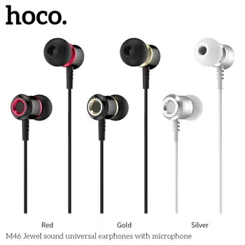 

Comfortable vacuum quality headphones, hoco M46 jewel sound universal 3.5 mm Headset