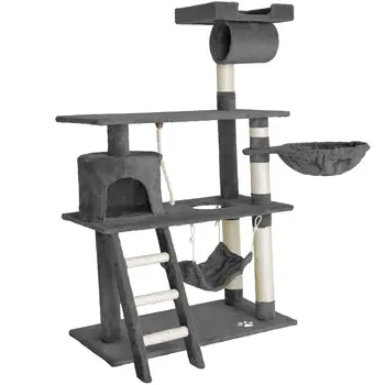 

Scraper tree for cats Gray 141 cm