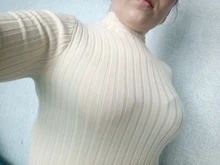 Knitted Sweater Tops Pullover Ribbed Long-Sleeve Basic Autumn High-Neck Winter Croysier