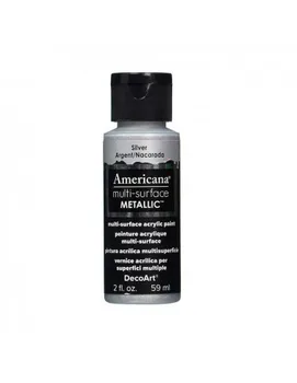 

ACRYLIC AMERICAN MULTI SURFACE SATIN 59 ML SILVER METAL DA-550