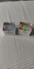 5 unids/lote decorativa Washi cinta bricolaje Arco Iris etiqueta engomada adhesiva de papel de Diy manualidades los planificadores de álbumes de recortes de revistas tarjetas