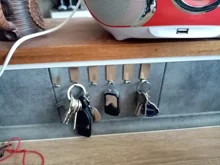 Ganchos adhesivos de acero inoxidable para toallas, colgadores para trajes para toda la familia y sombreros para bolsas bata familiar, bolsas y sombreros Colgador de pared adhesivo para llaves, 12 Uds.