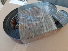 Connector-Line Ribbon-Cable Wires Dupont Rainbow Flat for FC PITCH 40P 1M 2M 3M 5M