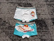 6pc/Lot  Boys Cotton  Boxer Shorts Kids Underwear Panties  Cartton Underpants 2-10Y