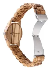 Shifenmei-relojes de madera para hombre y mujer, reloj de pulsera de cuarzo para parejas, con logotipo personalizado