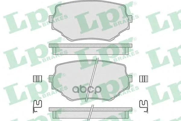 Колодки Тормозные Suzuki Vitara/Grand Vitara 94- Передние Lpr 05p798 Lpr арт. 05P798