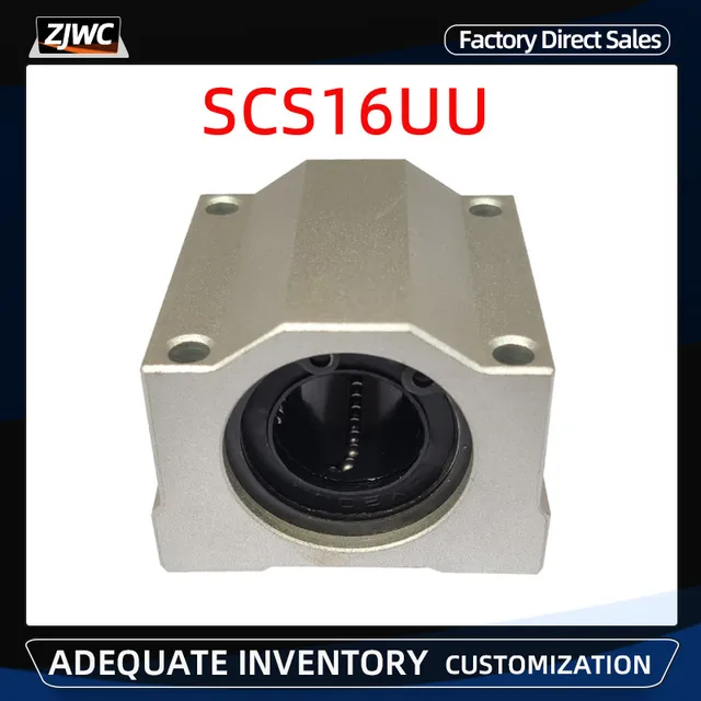 2 Blocchi Scorrimento Lineare SC20UU - Cuscinetti A Sfere Da 20 Mm, Per Macchine CNC E Apparecchiature Di Precisione - Foto 5