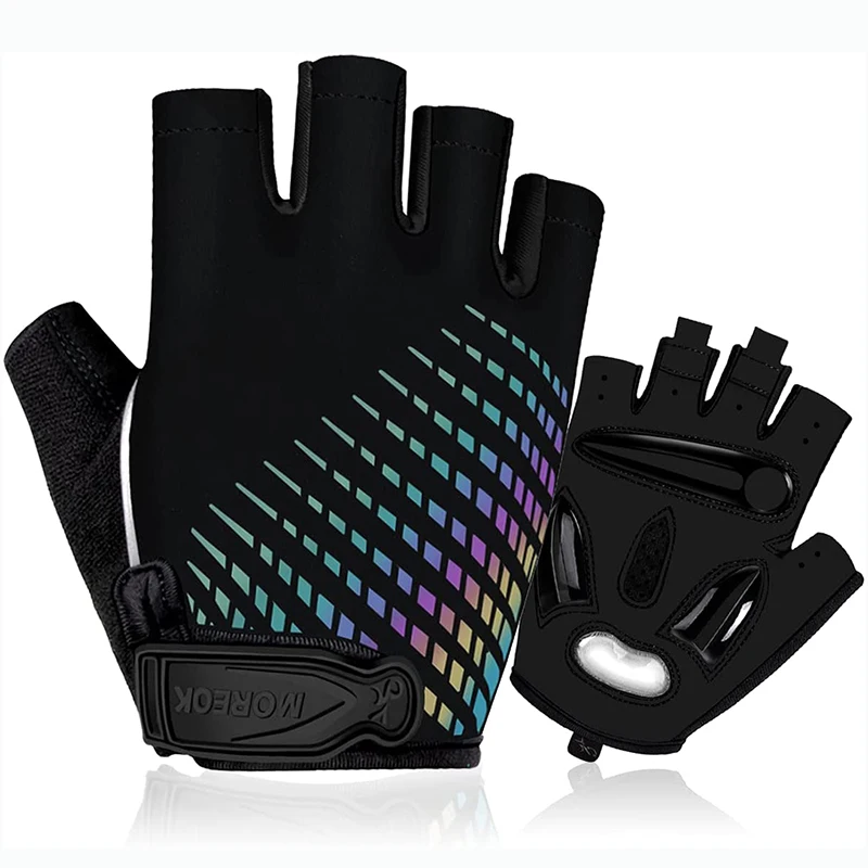 Moreok Cycling Gloves Gel Shockproof Mtb Road Bike Gloves Breathable