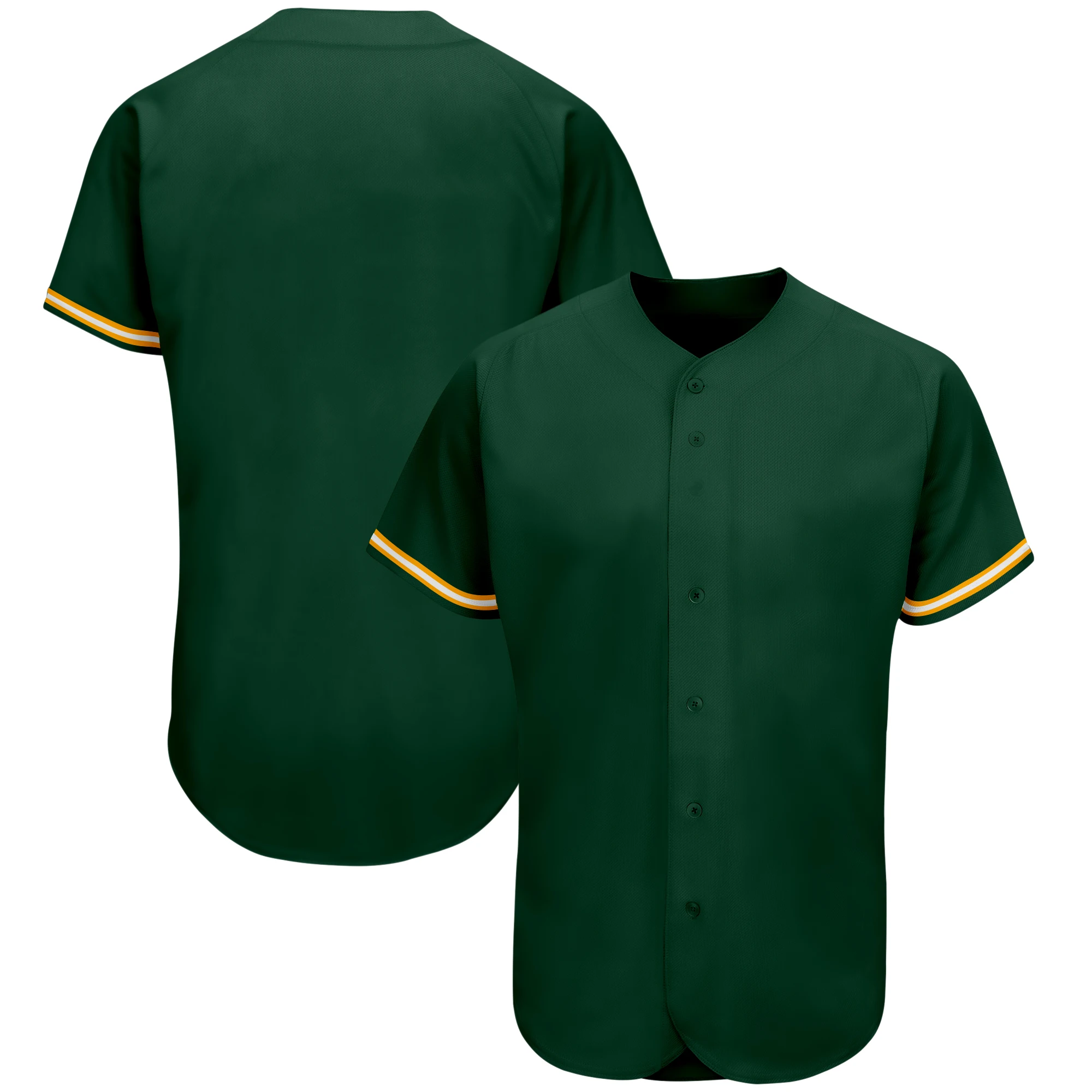 Baseball Jersey Plain Button-Down Tee Shirts Men Kids Outdoors Game Party baseball jersey