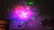 Led-Projector-Lamp Nebula Rotating-Night-Light Bedroom Starry Sky Aurora-Star Galaxy