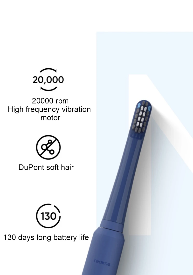 Realme N1 Sonic Electric Toothbrush 6 Realme N1 Sonic Electric Toothbrush 6