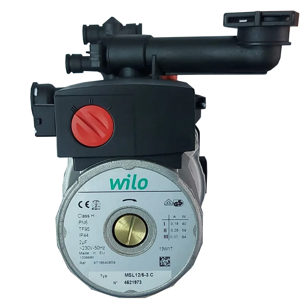 Pompa Di Circolazione On-Off, Wilo Msl 12 / 5-3 C, Logamax Plus Gb012K 25Kw, 84W Per