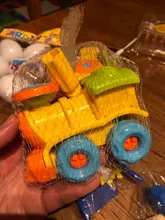 Rompecabezas para niños, desmontaje y montaje de avión de tren pequeño, juguetes de coche ensamblado de dibujos animados, juguetes pequeños