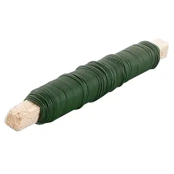 

62220055 wire for floristics, Dia. 0,65mm, 100g, CV. Green color. Gloria ex
