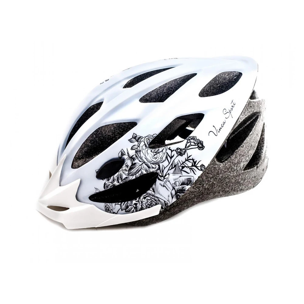 Шлем подростковый Vinca Sport VSH 13 Flora L(58-61 - Цвет: Белый