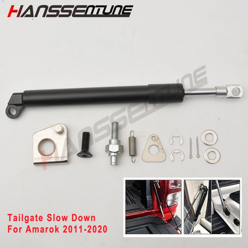 HANSSENTUNE Car Stainless Rear Tailgate Slow Down Gas Shock Lift